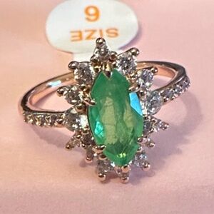 Bomb Party August Birthday Collection Ring RBP6355 Never Stop Shining Size 6 NWT